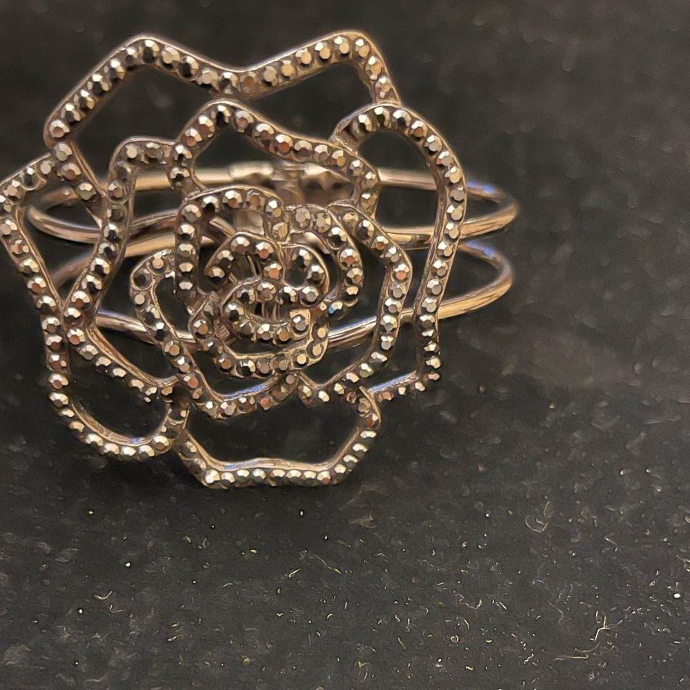 Rose Cuff Bracelet